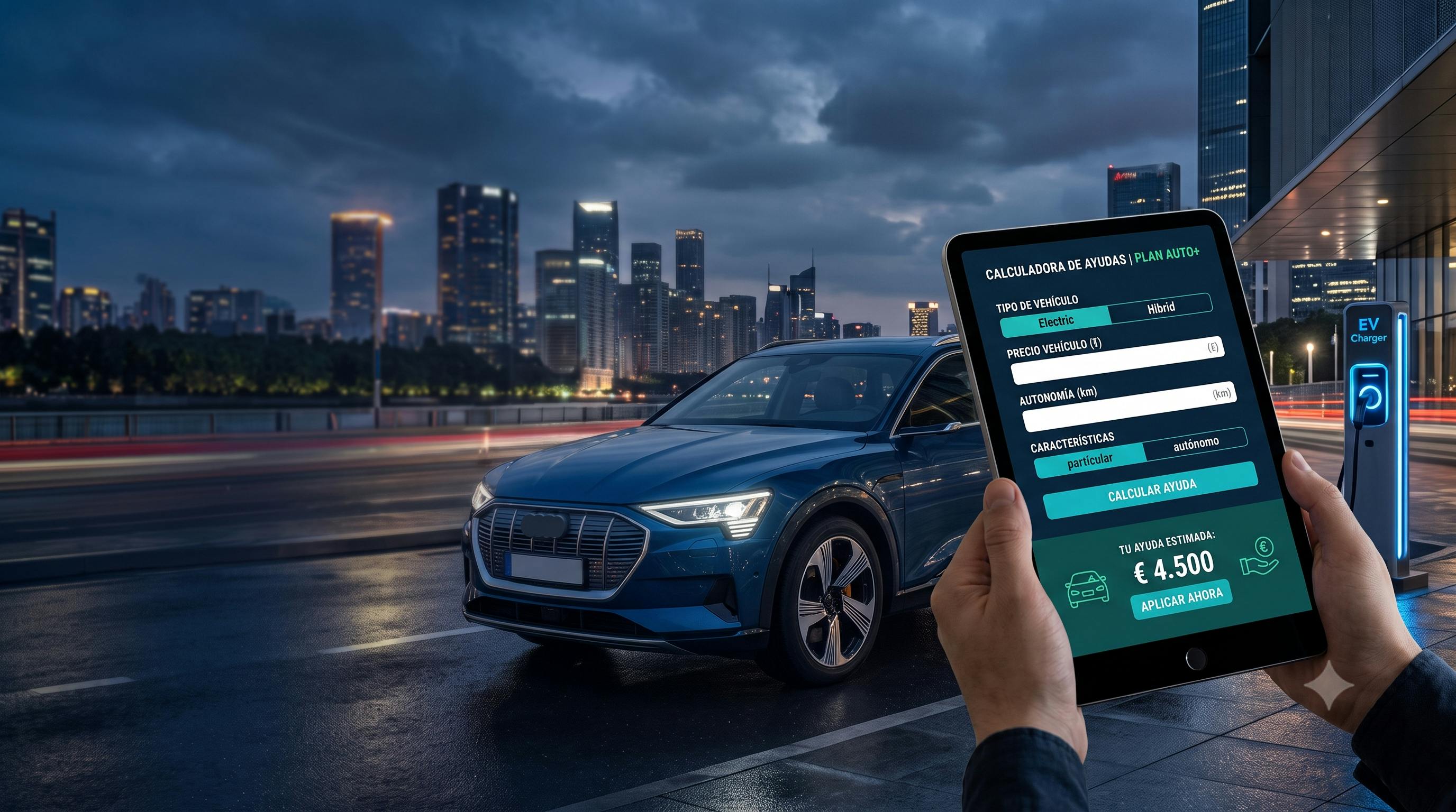 Calculadora de ayudas de Plan Auto+
